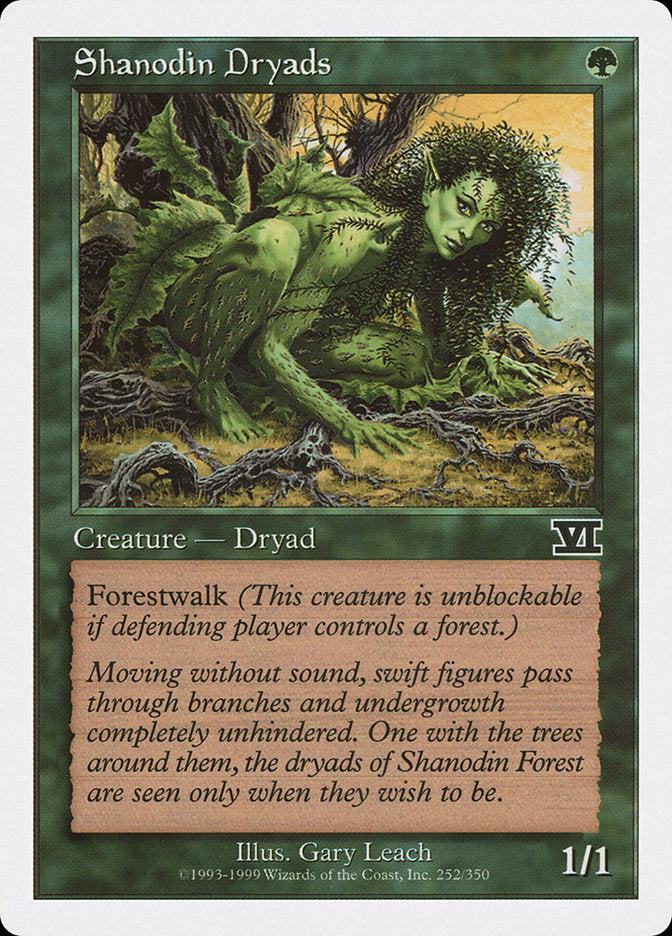 Shanodin Dryads [Classic Sixth Edition] - Magic: The Gathering - Card Brawlers | Quebec | Canada |