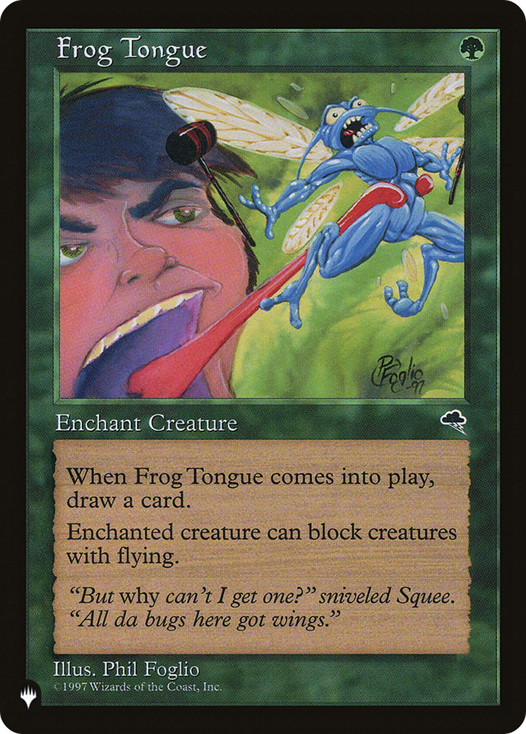 Frog Tongue [The List] - Magic: The Gathering - Card Brawlers | Quebec | Canada |