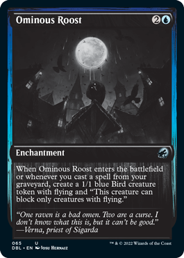 Ominous Roost [Innistrad: Double Feature] - Magic: The Gathering - Card Brawlers | Quebec | Canada |