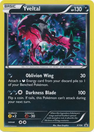 Yveltal (XY06) (Jumbo Card) [XY: Black Star Promos] - Pokémon - Card Brawlers | Quebec | Canada |