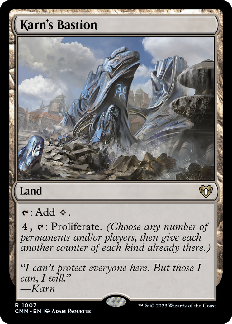 Karn's Bastion [Commander Masters] - Magic: The Gathering - Card Brawlers | Quebec | Canada |