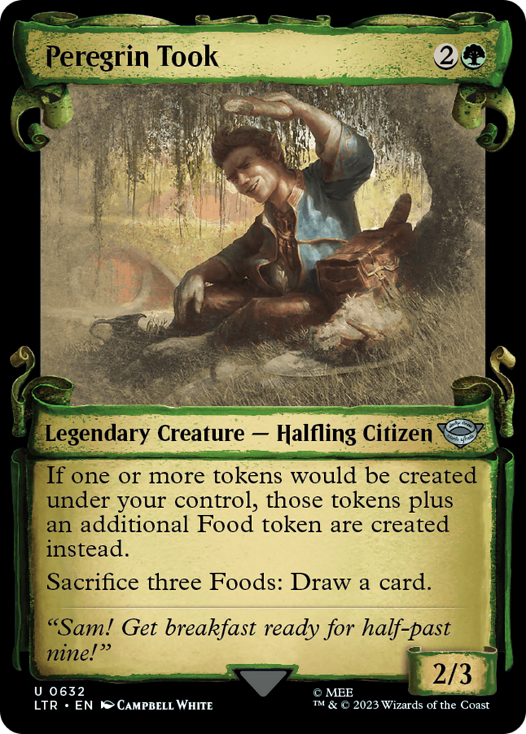 Peregrin Took [The Lord of the Rings: Tales of Middle-Earth Showcase Scrolls] - Magic: The Gathering - Card Brawlers | Quebec | Canada |