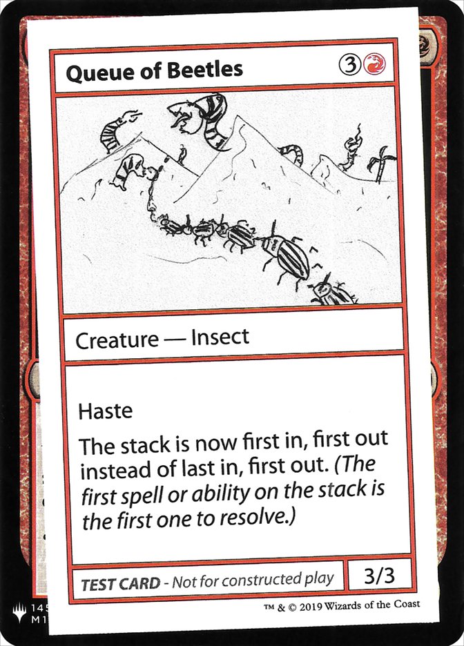 Queue of Beetles [Mystery Booster Playtest Cards] - Magic: The Gathering - Card Brawlers | Quebec | Canada |