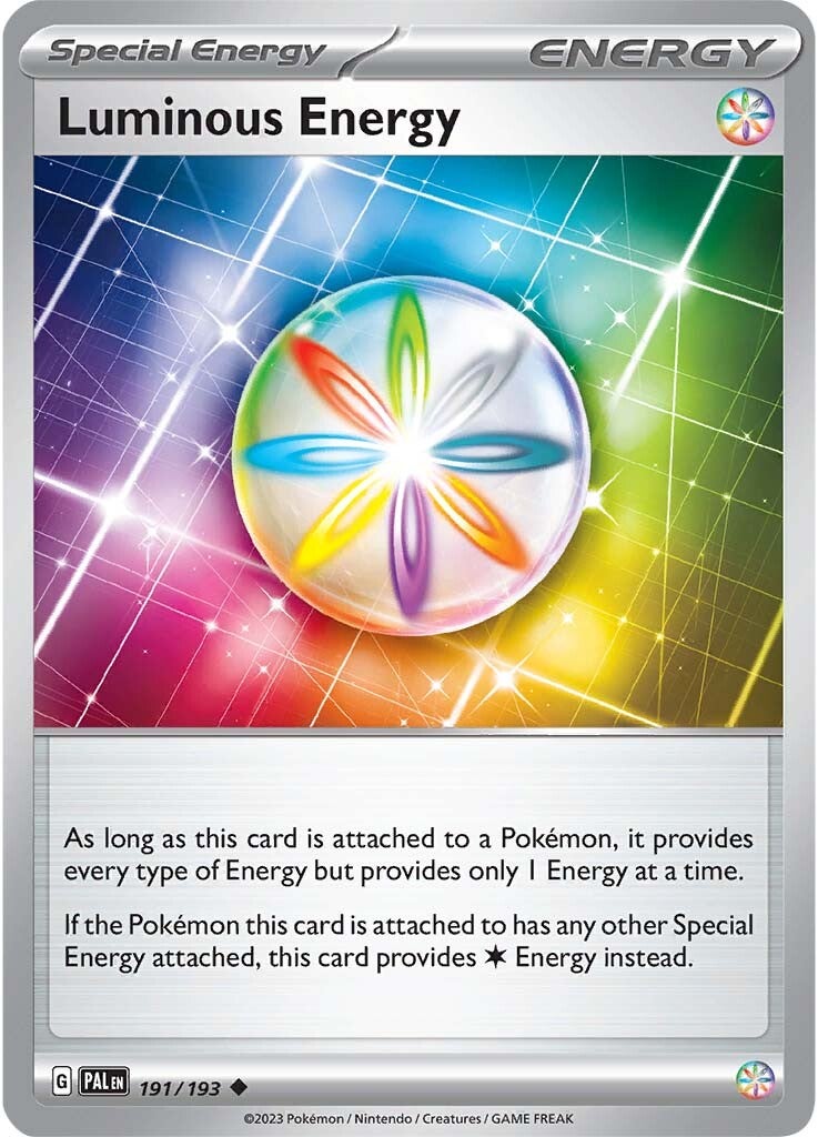 Luminous Energy (191/193) [Scarlet & Violet: Paldea Evolved] - Pokémon - Card Brawlers | Quebec | Canada |