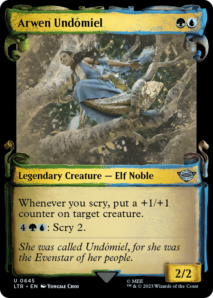 Arwen Undomiel [The Lord of the Rings: Tales of Middle-Earth Showcase Scrolls] - Magic: The Gathering - Card Brawlers | Quebec | Canada |
