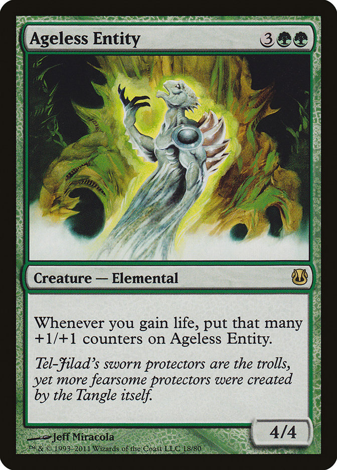 Ageless Entity [Duel Decks: Ajani vs. Nicol Bolas] - Magic: The Gathering - Card Brawlers | Quebec | Canada |