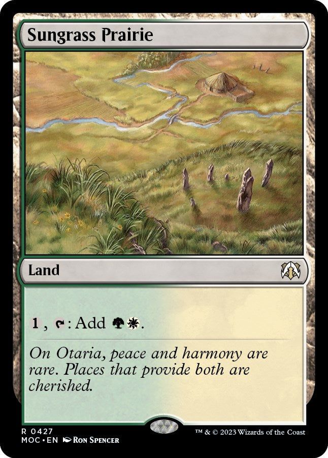 Sungrass Prairie [March of the Machine Commander] - Magic: The Gathering - Card Brawlers | Quebec | Canada |