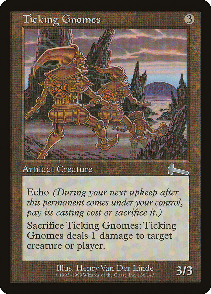 Ticking Gnomes [Urza's Legacy] - Magic: The Gathering - Card Brawlers | Quebec | Canada |