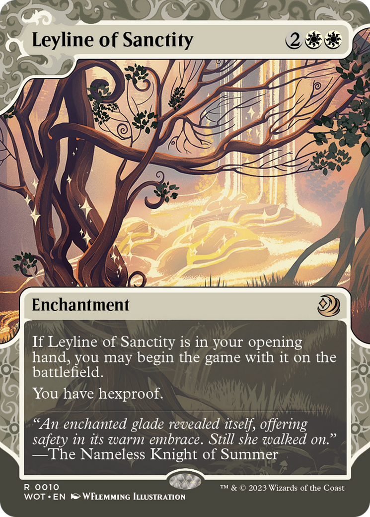 Leyline of Sanctity [Wilds of Eldraine: Enchanting Tales] - Magic: The Gathering - Card Brawlers | Quebec | Canada |