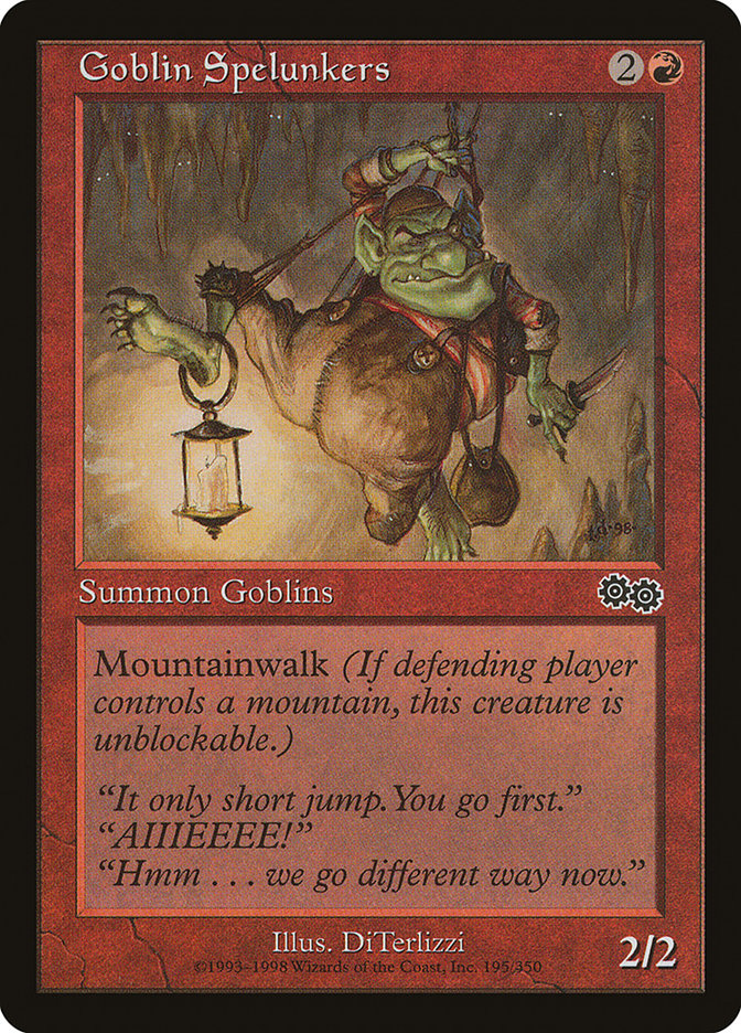 Goblin Spelunkers [Urza's Saga] - Magic: The Gathering - Card Brawlers | Quebec | Canada |