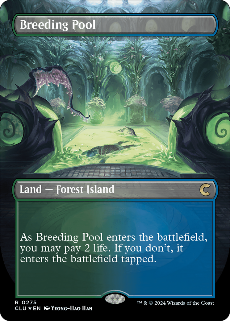 Breeding Pool (Borderless) [Ravnica: Clue Edition] - Magic: The Gathering - Card Brawlers | Quebec | Canada |