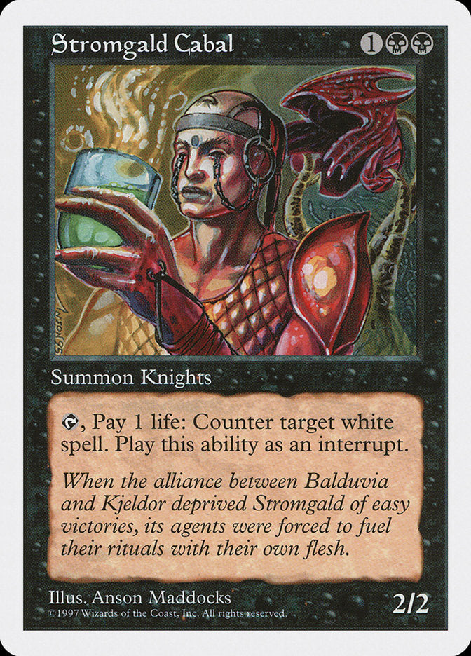 Stromgald Cabal [Fifth Edition] - Magic: The Gathering - Card Brawlers | Quebec | Canada |