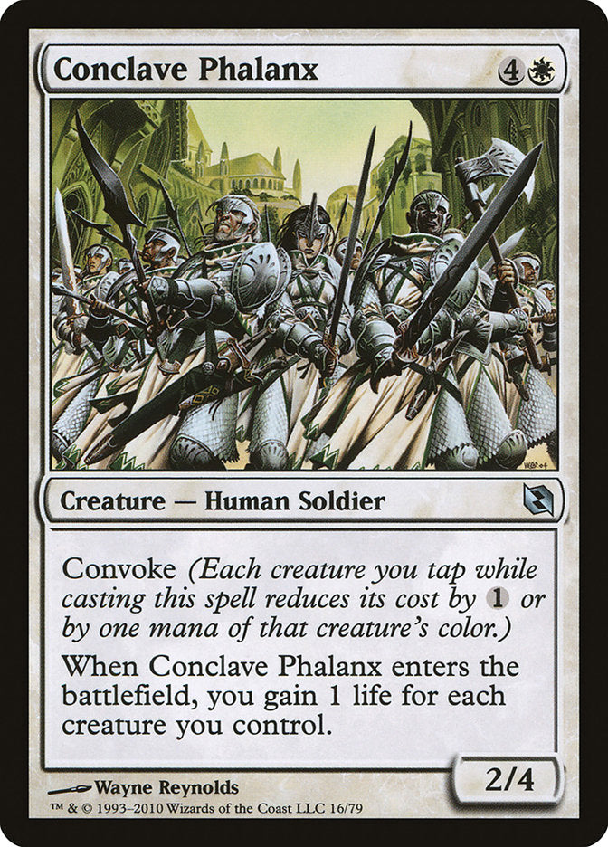 Conclave Phalanx [Duel Decks: Elspeth vs. Tezzeret] - Magic: The Gathering - Card Brawlers | Quebec | Canada |