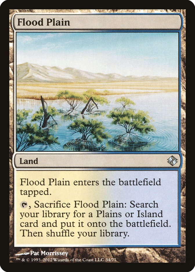 Flood Plain [Duel Decks: Venser vs. Koth] - Magic: The Gathering - Card Brawlers | Quebec | Canada |