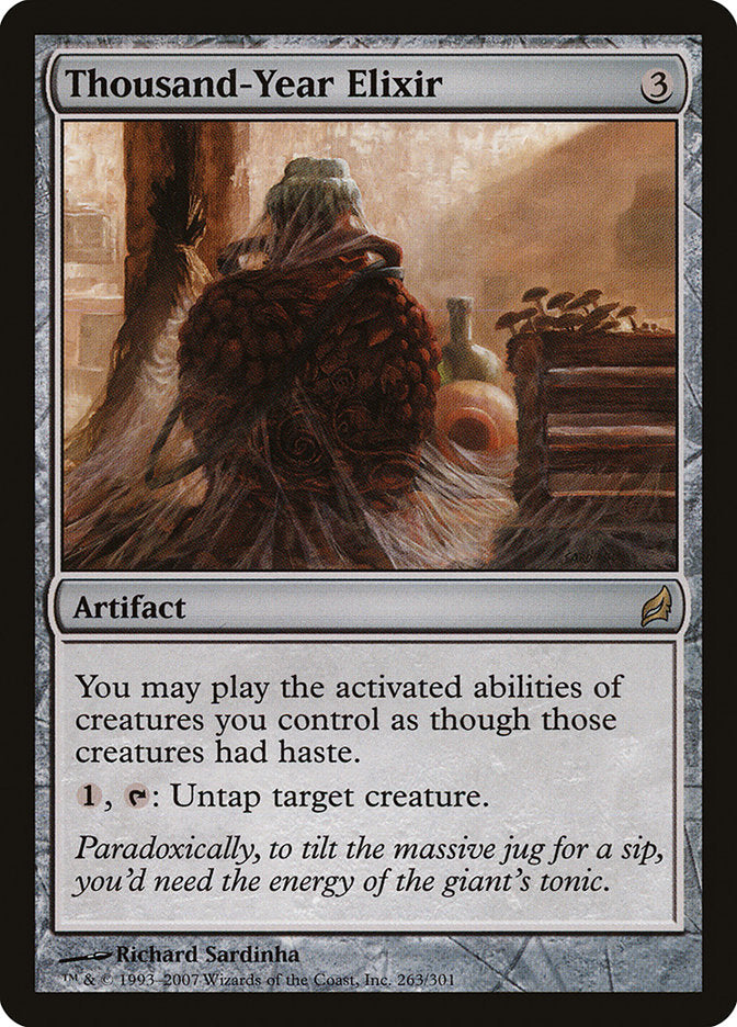 Thousand-Year Elixir [Lorwyn] - Magic: The Gathering - Card Brawlers | Quebec | Canada |