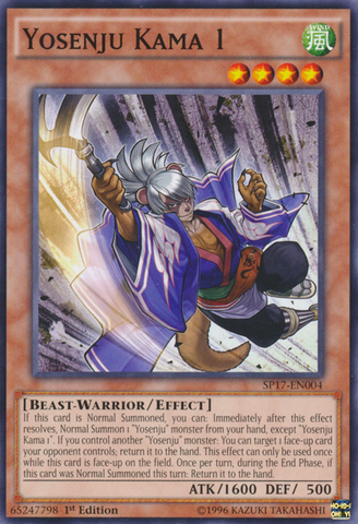 Yosenju Kama 1 [SP17-EN004] Common - Yu-Gi-Oh! - Card Brawlers | Quebec | Canada |