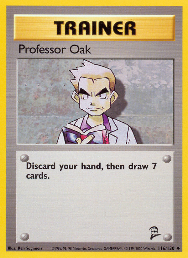 Professor Oak (116/130) [Base Set 2] - Pokémon - Card Brawlers | Quebec | Canada |