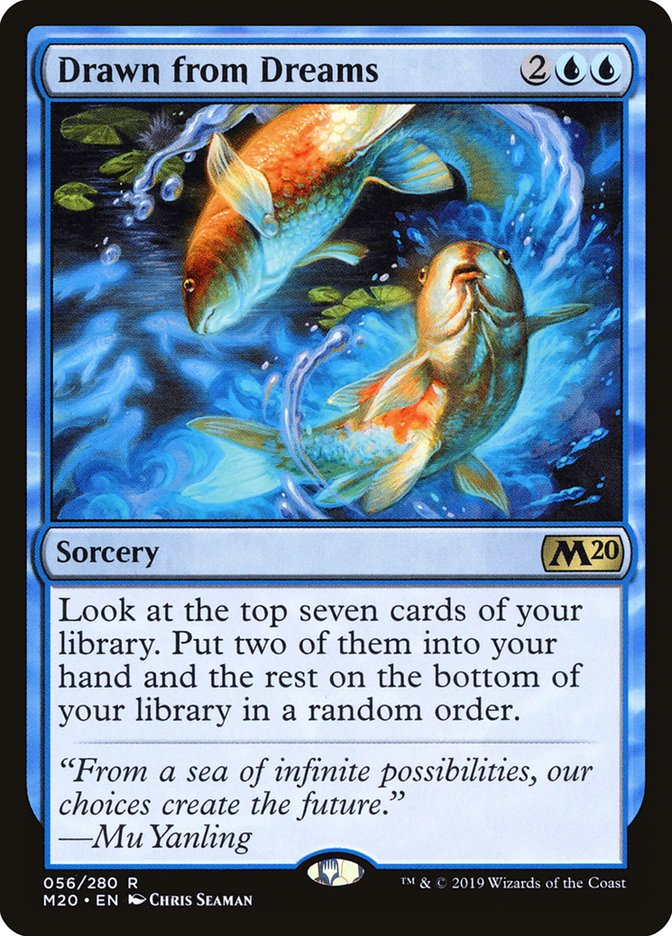 Drawn from Dreams [Core Set 2020] - Magic: The Gathering - Card Brawlers | Quebec | Canada |