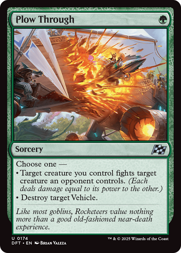 Plow Through [Aetherdrift] - Magic: The Gathering - Card Brawlers | Quebec | Canada |
