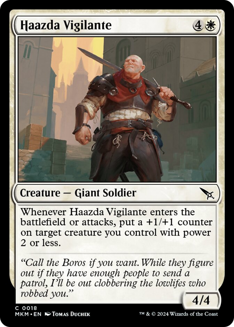 Haazda Vigilante [Murders at Karlov Manor] - Magic: The Gathering - Card Brawlers | Quebec | Canada |