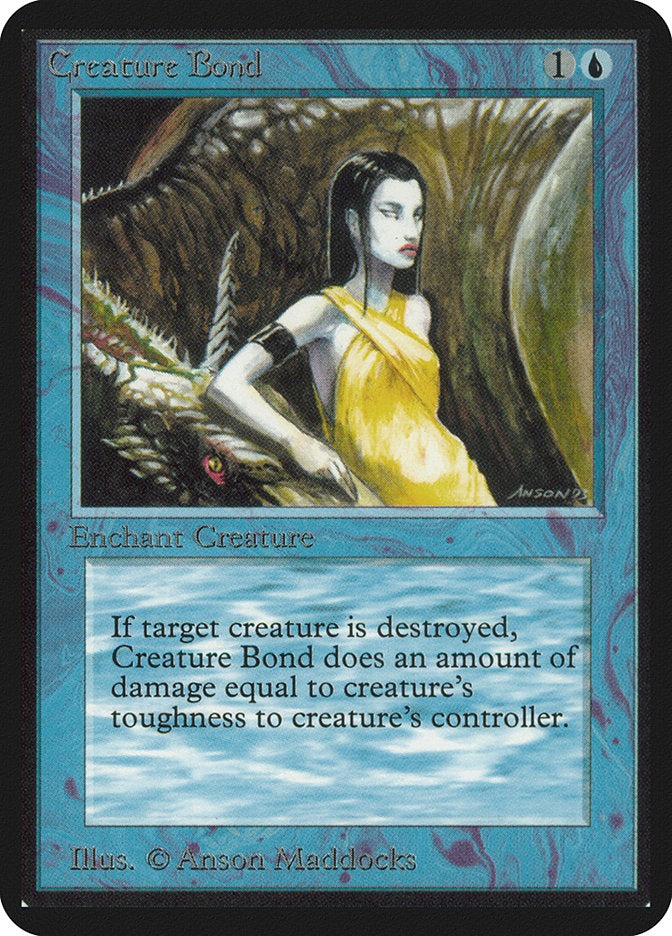 Creature Bond [Alpha Edition] - Magic: The Gathering - Card Brawlers | Quebec | Canada |
