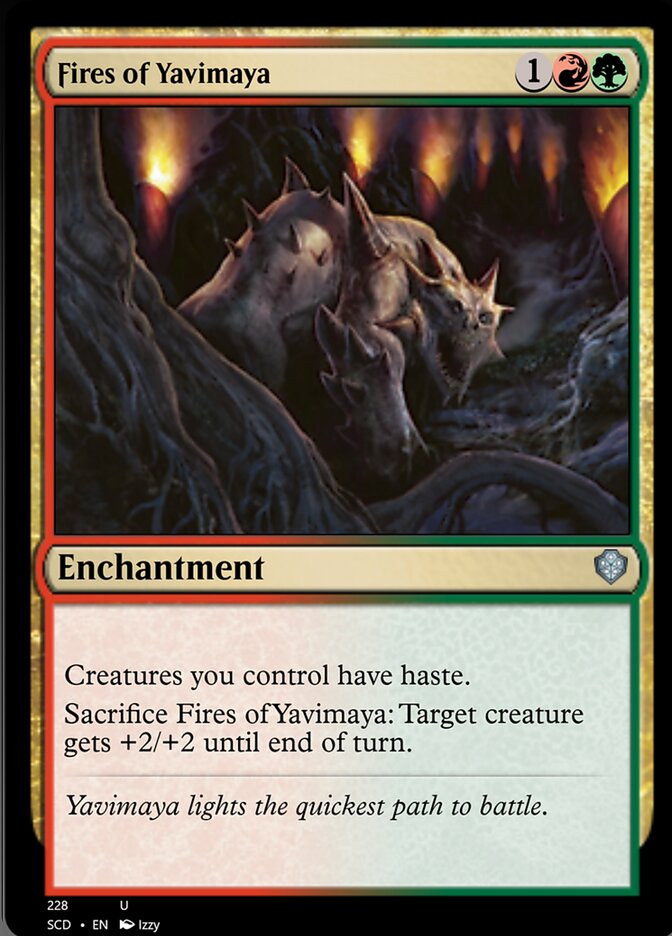 Fires of Yavimaya [Starter Commander Decks] - Magic: The Gathering - Card Brawlers | Quebec | Canada |