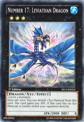 Number 17: Leviathan Dragon [SP13-EN023] Common - Yu-Gi-Oh! - Card Brawlers | Quebec | Canada |