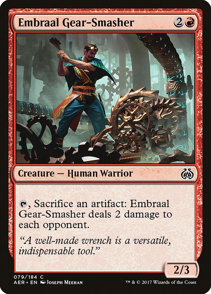 Embraal Gear-Smasher [Aether Revolt] - Magic: The Gathering - Card Brawlers | Quebec | Canada |