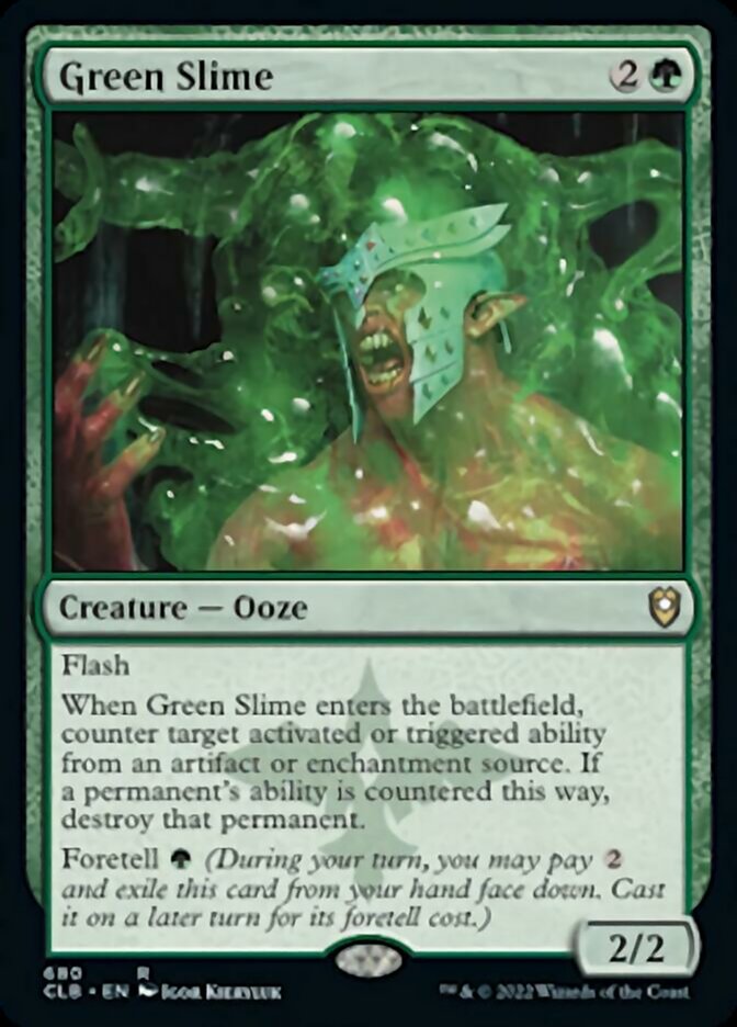 Green Slime [Commander Legends: Battle for Baldur's Gate] - Magic: The Gathering - Card Brawlers | Quebec | Canada |