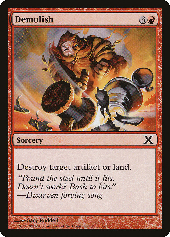 Demolish [Tenth Edition] - Magic: The Gathering - Card Brawlers | Quebec | Canada |
