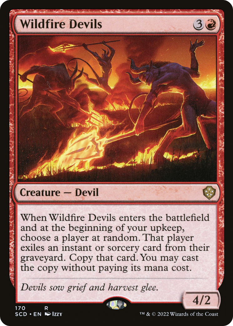 Wildfire Devils [Starter Commander Decks] - Magic: The Gathering - Card Brawlers | Quebec | Canada |