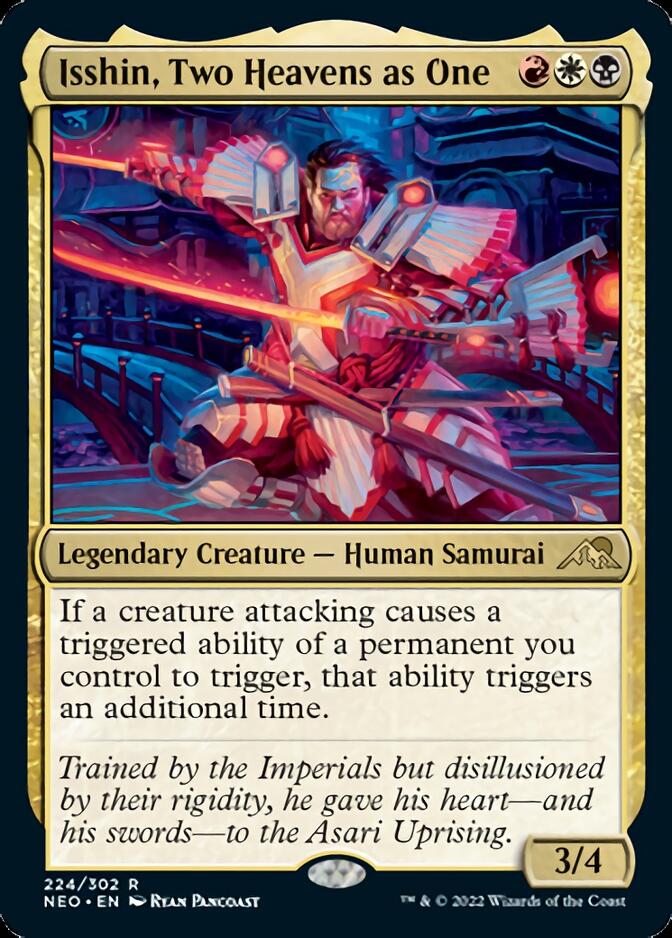 Isshin, Two Heavens as One [Kamigawa: Neon Dynasty] - Magic: The Gathering - Card Brawlers | Quebec | Canada |