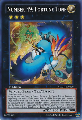Number 49: Fortune Tune [NUMH-EN029] Secret Rare - Yu-Gi-Oh! - Card Brawlers | Quebec | Canada |