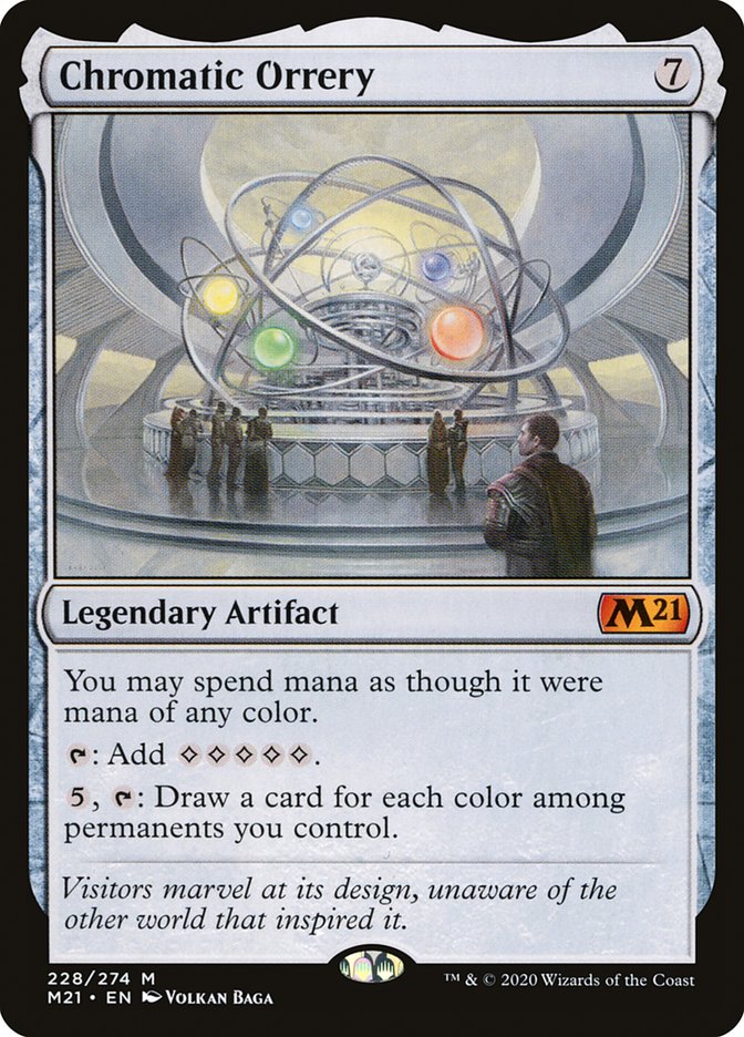 Chromatic Orrery [Core Set 2021] - Magic: The Gathering - Card Brawlers | Quebec | Canada |
