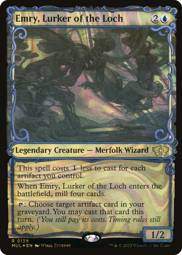 Emry, Lurker of the Loch (Halo Foil) [Multiverse Legends] - Magic: The Gathering - Card Brawlers | Quebec | Canada |