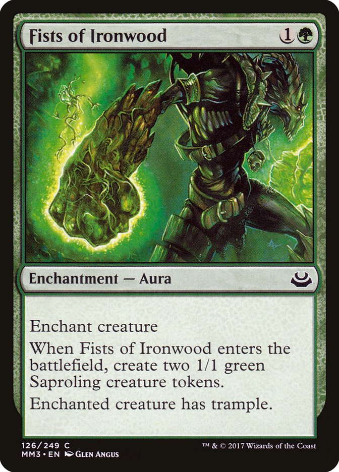 Fists of Ironwood [Modern Masters 2017] - Magic: The Gathering - Card Brawlers | Quebec | Canada |