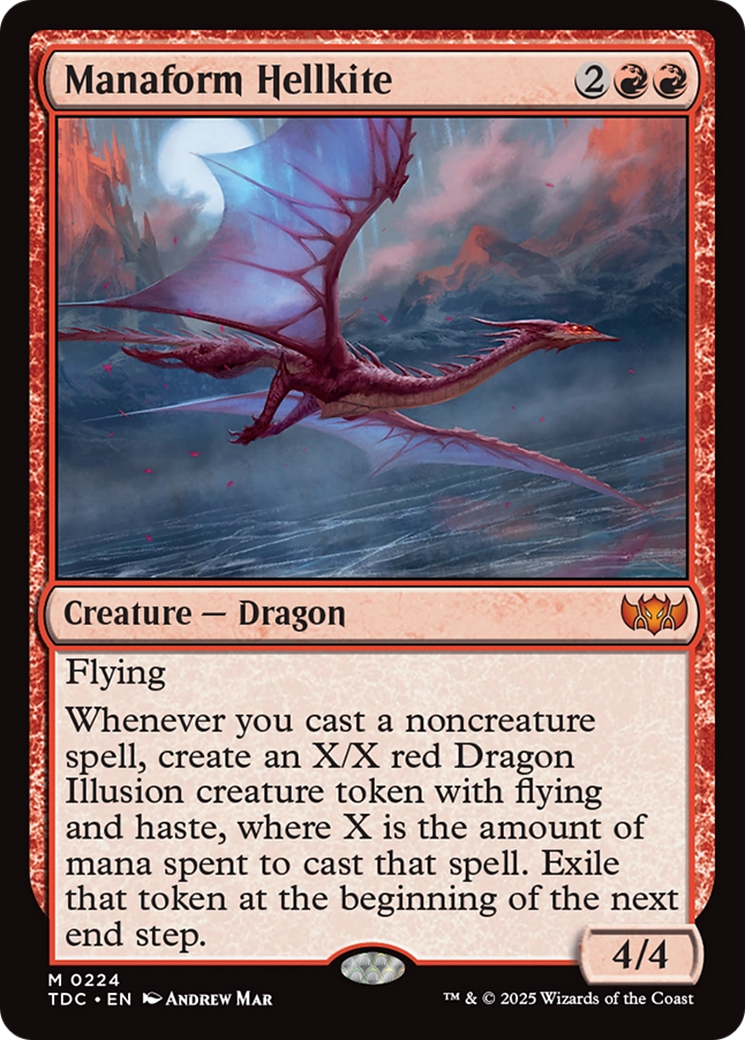 Manaform Hellkite [Tarkir: Dragonstorm Commander] - Magic: The Gathering - Card Brawlers | Quebec | Canada |