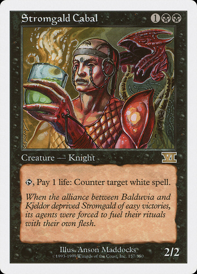 Stromgald Cabal [Classic Sixth Edition] - Magic: The Gathering - Card Brawlers | Quebec | Canada |
