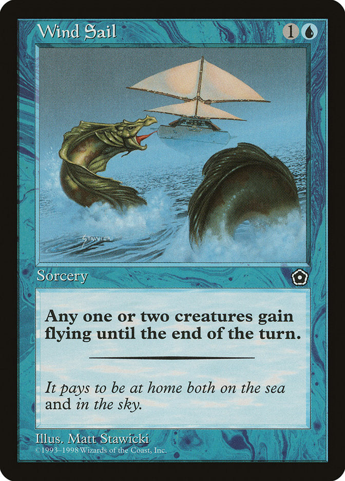 Wind Sail [Portal Second Age] - Magic: The Gathering - Card Brawlers | Quebec | Canada |
