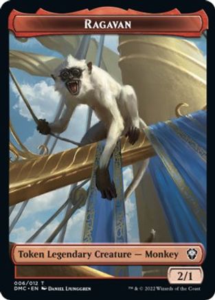 Ragavan // Treasure Double-Sided Token [Dominaria United Commander Tokens] - Magic: The Gathering - Card Brawlers | Quebec | Canada |