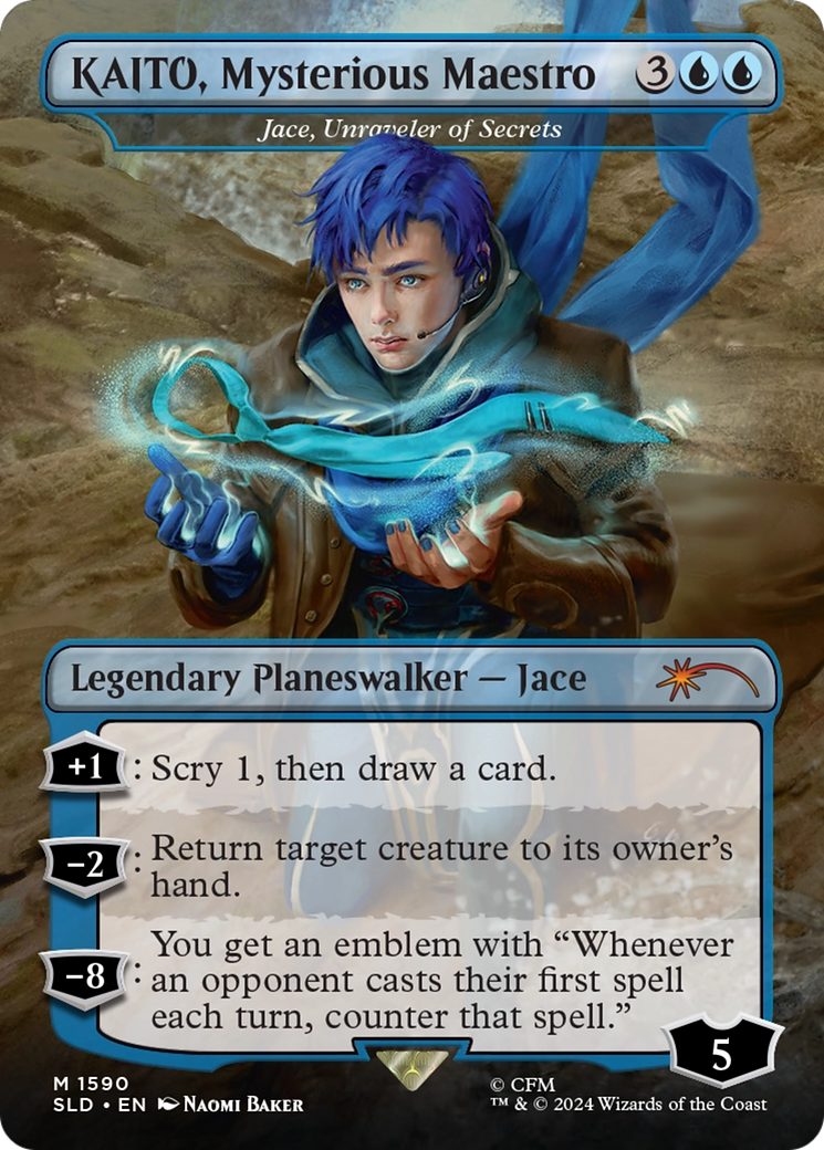 KAITO, Mysterious Maestro - Jace, Unraveler of Secrets [Secret Lair Drop Series] - Magic: The Gathering - Card Brawlers | Quebec | Canada |