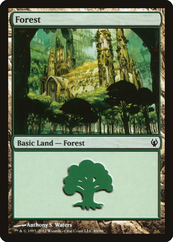 Forest (89) [Duel Decks: Izzet vs. Golgari] - Magic: The Gathering - Card Brawlers | Quebec | Canada |