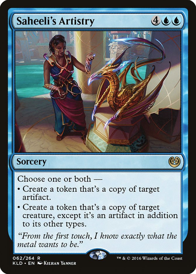 Saheeli's Artistry [Kaladesh] - Magic: The Gathering - Card Brawlers | Quebec | Canada |
