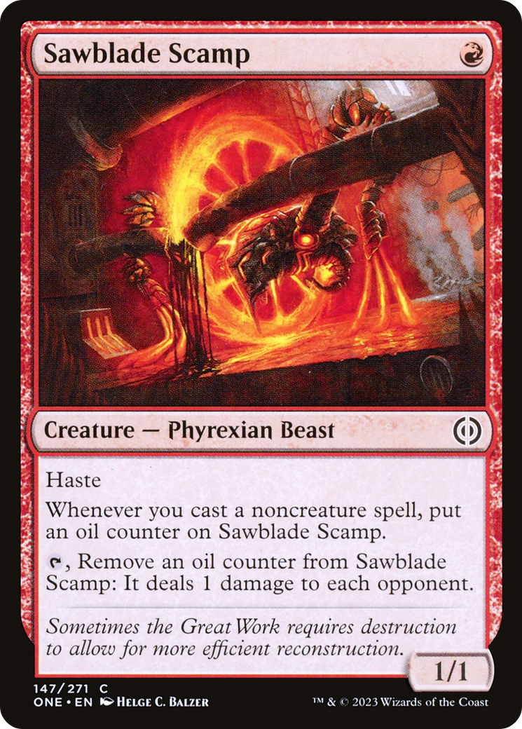 Sawblade Scamp [Phyrexia: All Will Be One] - Magic: The Gathering - Card Brawlers | Quebec | Canada |