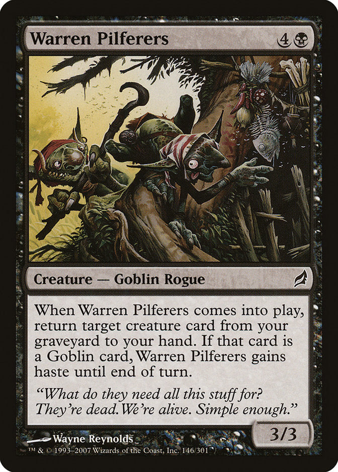 Warren Pilferers [Lorwyn] - Magic: The Gathering - Card Brawlers | Quebec | Canada |