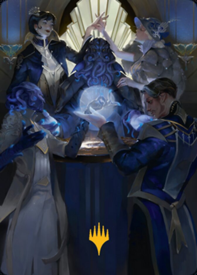Obscura Ascendancy Art Card (Gold-Stamped Signature) [Streets of New Capenna Art Series] - Magic: The Gathering - Card Brawlers | Quebec | Canada |