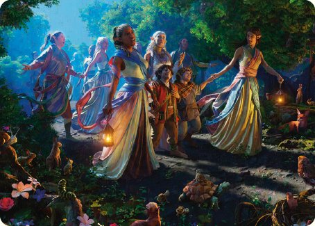 Realm Seekers Art Card [The Lord of the Rings: Tales of Middle-earth Art Series] - Magic: The Gathering - Card Brawlers | Quebec | Canada |