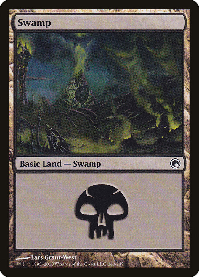 Swamp (240) [Scars of Mirrodin] - Magic: The Gathering - Card Brawlers | Quebec | Canada |