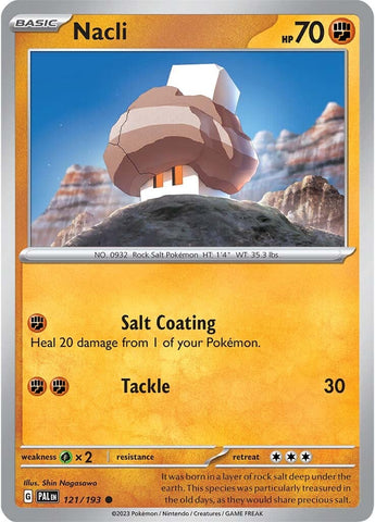 Nacli (121/193) [Scarlet & Violet: Paldea Evolved] - Pokémon - Card Brawlers | Quebec | Canada |