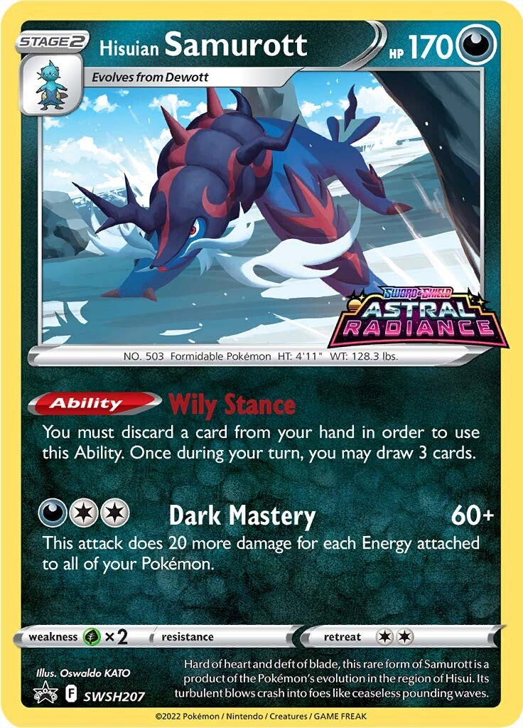 Hisuian Samurott (SWSH207) [Sword & Shield: Black Star Promos] - Pokémon - Card Brawlers | Quebec | Canada |